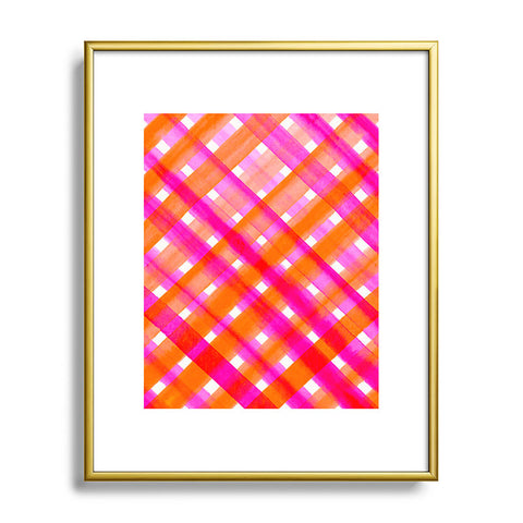 Rebecca Allen Splendid Company Metal Framed Art Print