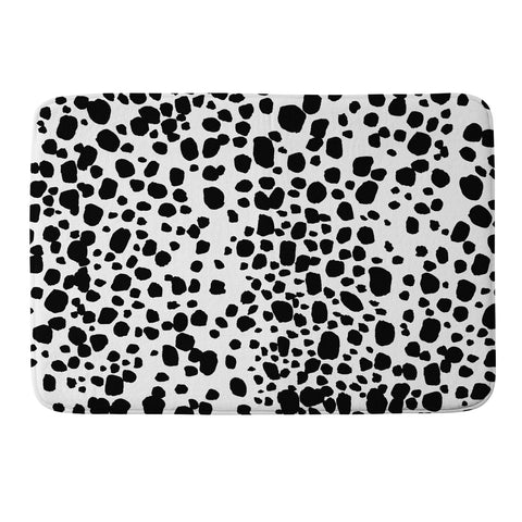 Rebecca Allen Spotted From Across the Room Memory Foam Bath Mat