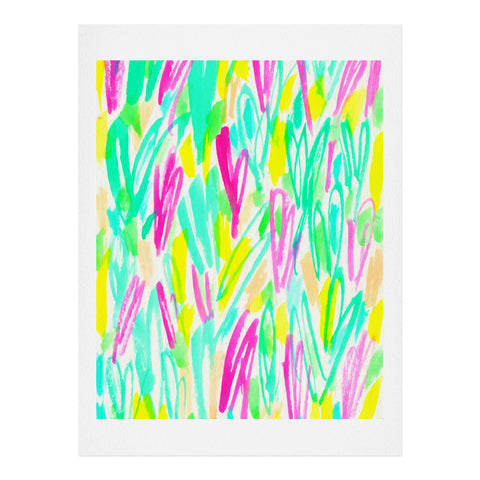 Rebecca Allen Spring Blooms Brightly Art Print