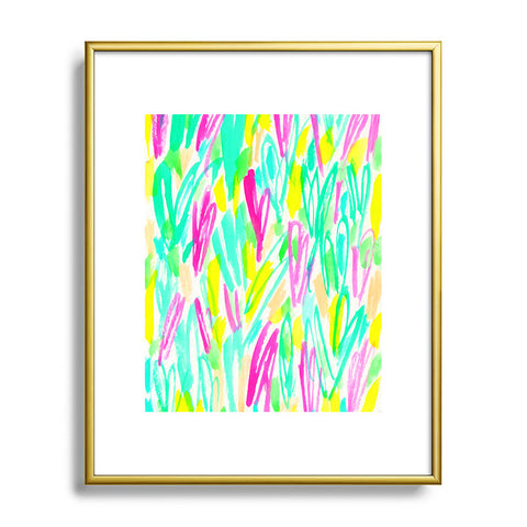 Rebecca Allen Spring Blooms Brightly Metal Framed Art Print