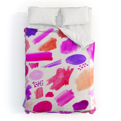 Rebecca Allen Spring Dance Duvet Cover
