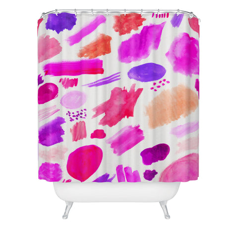 Rebecca Allen Spring Dance Shower Curtain
