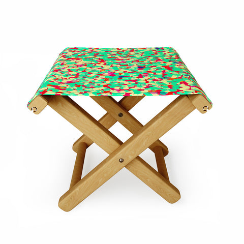 Rebecca Allen Spring Dreams Folding Stool