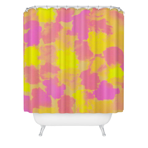 Rebecca Allen Spring Fevers Shower Curtain