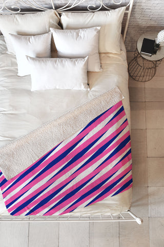 Rebecca Allen Sweetness II Fleece Throw Blanket