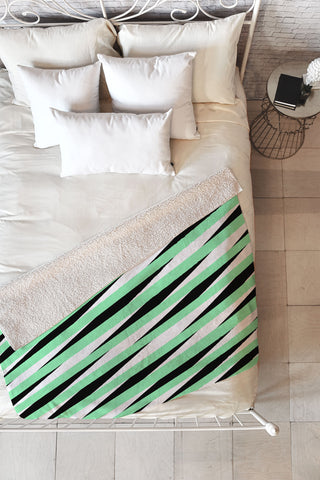 Rebecca Allen Sweetness Fleece Throw Blanket