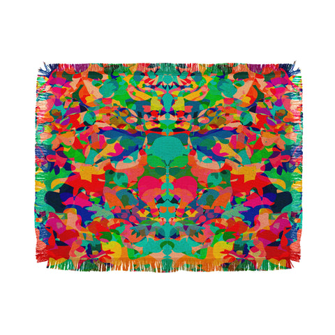 Rebecca Allen The Feast Throw Blanket