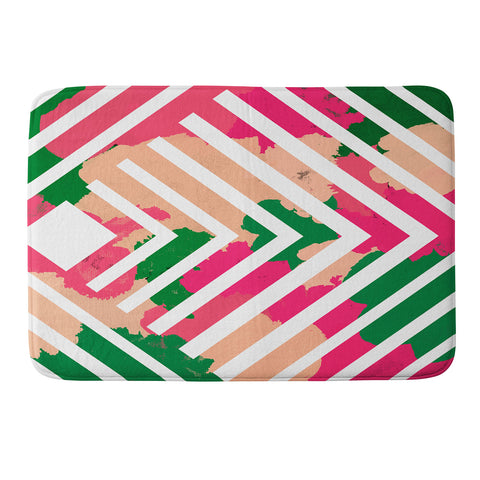 Rebecca Allen The Garden Stripe Memory Foam Bath Mat