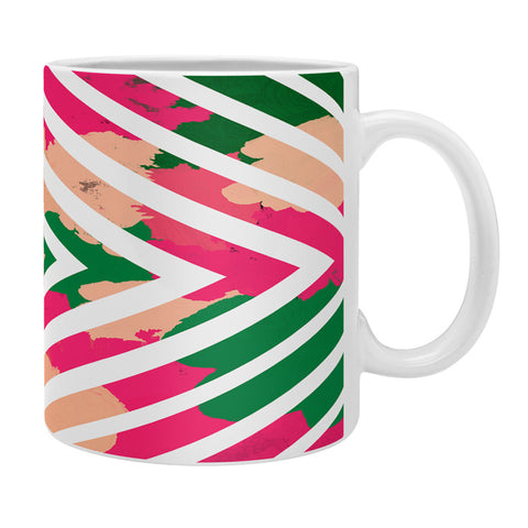 Rebecca Allen The Garden Stripe Coffee Mug