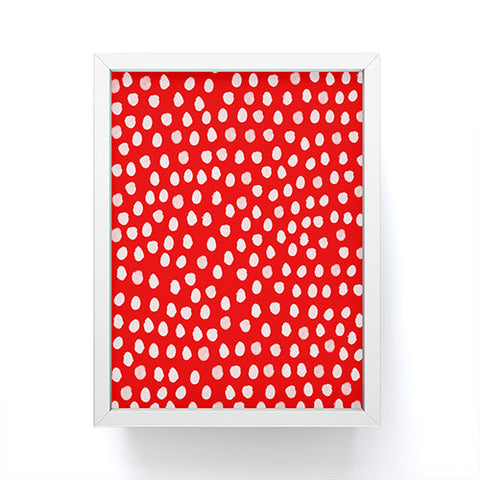 Rebecca Allen The Lady Of Shalott Red Framed Mini Art Print