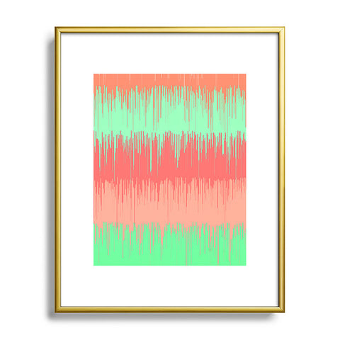 Rebecca Allen The Melting Point Metal Framed Art Print