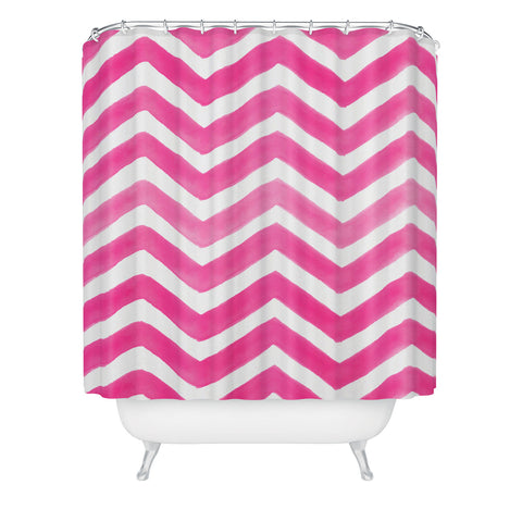 Rebecca Allen The Powder Room Shower Curtain
