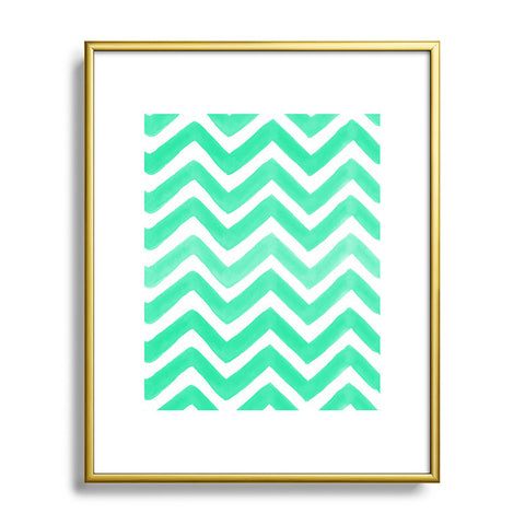 Rebecca Allen The Tiffany Metal Framed Art Print