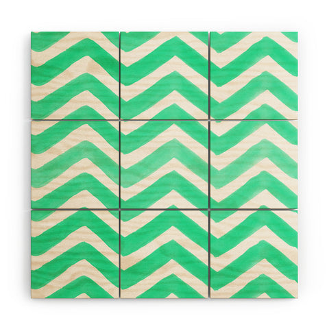 Rebecca Allen The Tiffany Wood Wall Mural