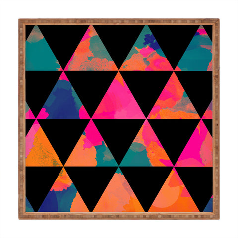 Rebecca Allen These Mountains Sing Square Tray