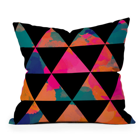 Rebecca Allen These Mountains Sing Throw Pillow
