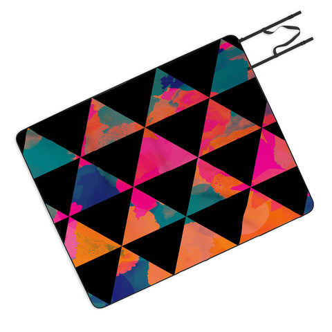 Rebecca Allen These Mountains Sing Picnic Blanket