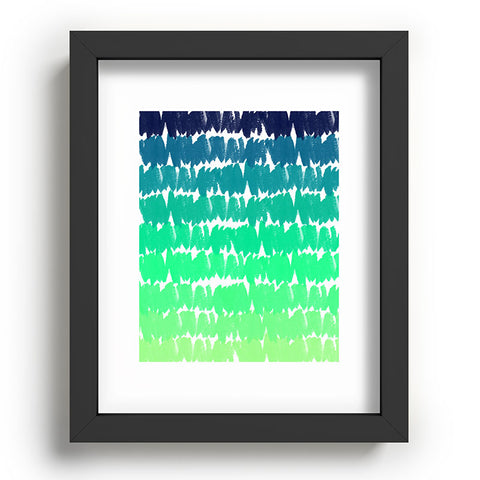 Rebecca Allen To The Blues Recessed Framing Rectangle