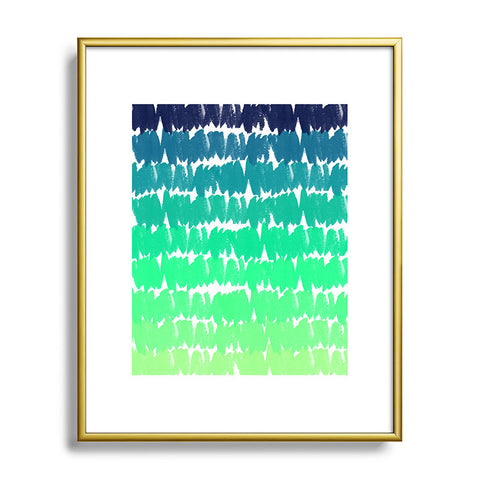 Rebecca Allen To The Blues Metal Framed Art Print