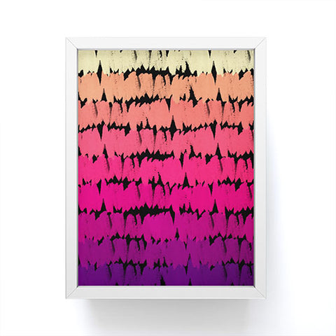Rebecca Allen To The Pinks Framed Mini Art Print
