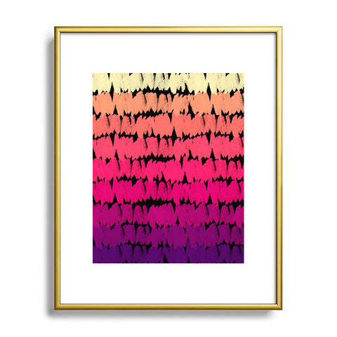 Rebecca Allen To The Pinks Metal Framed Art Print
