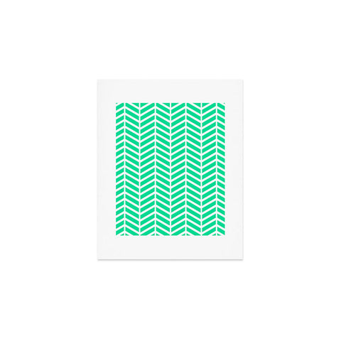 Rebecca Allen Turquoise Bliss Art Print