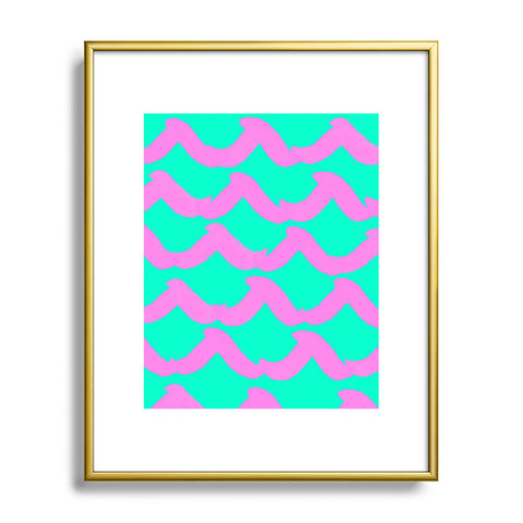 Rebecca Allen Wayfarer Cotton Candy Metal Framed Art Print