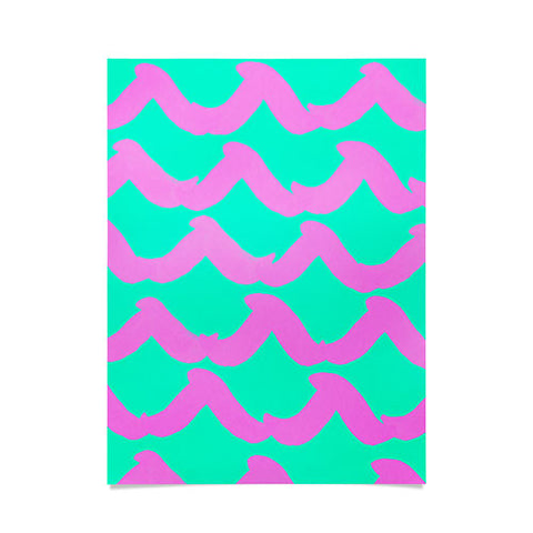 Rebecca Allen Wayfarer Cotton Candy Poster