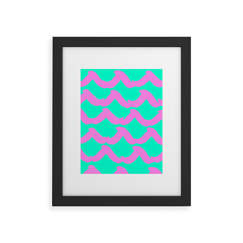Rebecca Allen Wayfarer Cotton Candy Framed Art Print