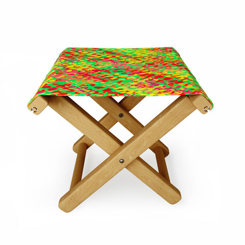 Rebecca Allen When Spring Lands Folding Stool