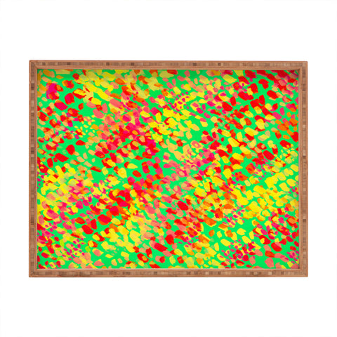 Rebecca Allen When Spring Lands Rectangular Tray