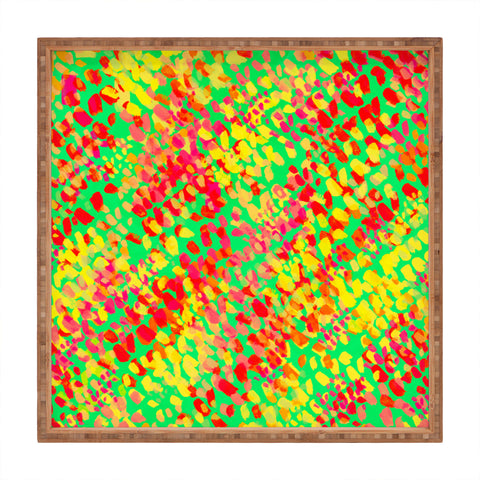 Rebecca Allen When Spring Lands Square Tray