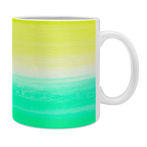 Rebecca Allen When Yellow Met Turquoise Coffee Mug