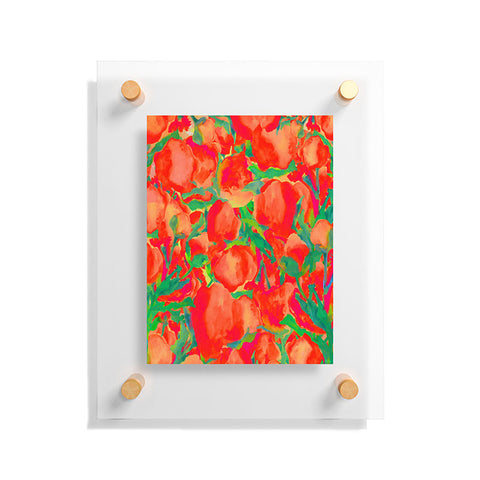 Rebecca Allen Where The Wildflowers Grow Floating Acrylic Print