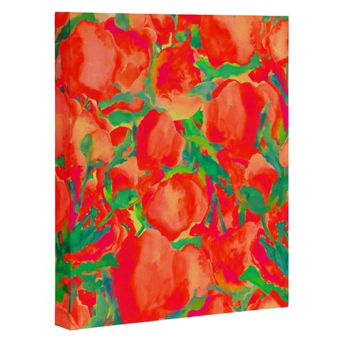 Rebecca Allen Where The Wildflowers Grow Art Canvas