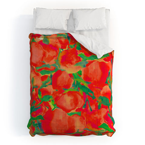 Rebecca Allen Where The Wildflowers Grow Comforter