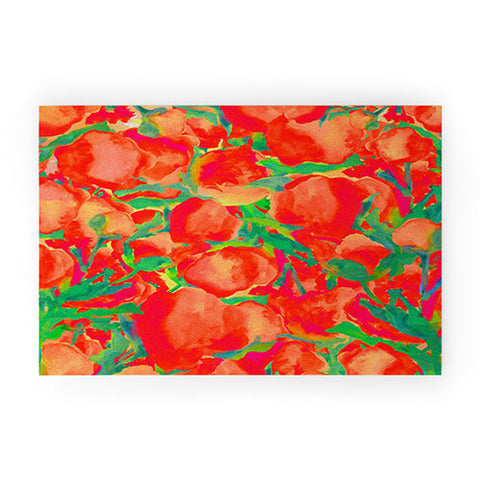 Rebecca Allen Where The Wildflowers Grow Welcome Mat