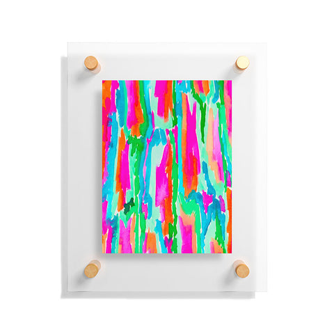 Rebecca Allen Wild Fleur Floating Acrylic Print