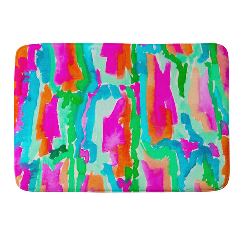 Rebecca Allen Wild Fleur Memory Foam Bath Mat