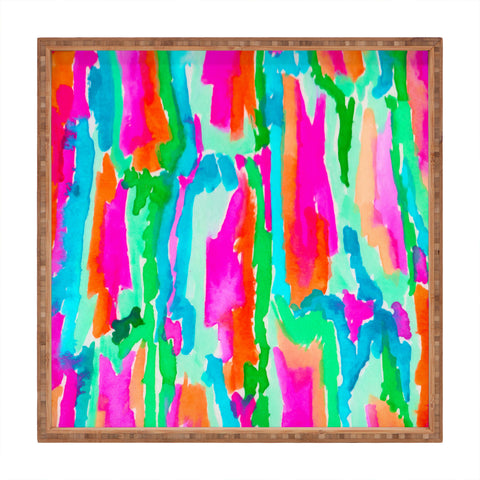 Rebecca Allen Wild Fleur Square Tray