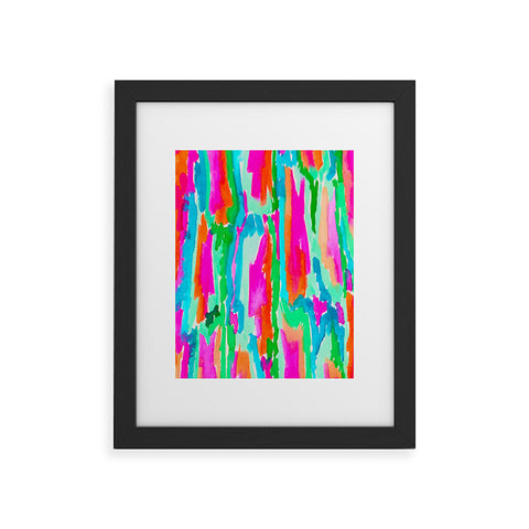 Rebecca Allen Wild Fleur Framed Art Print