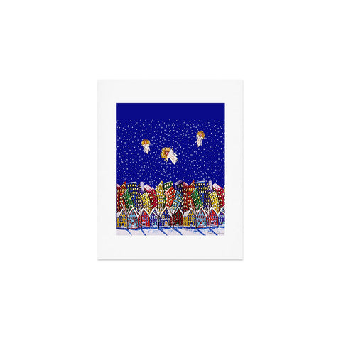 Renie Britenbucher 3 Christmas Angels Art Print