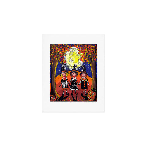 Renie Britenbucher 3 Little Witches Art Print