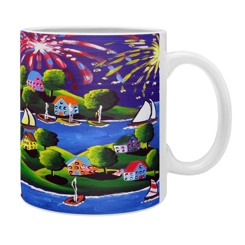 Renie Britenbucher 4th Of July Fireworks Coffee Mug