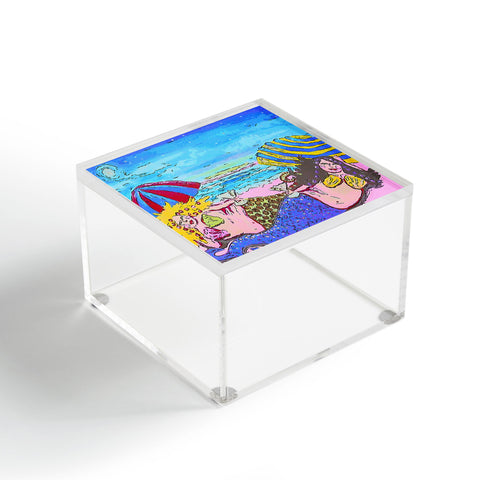 Renie Britenbucher Beached Mermaids Acrylic Box