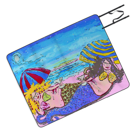 Renie Britenbucher Beached Mermaids Picnic Blanket