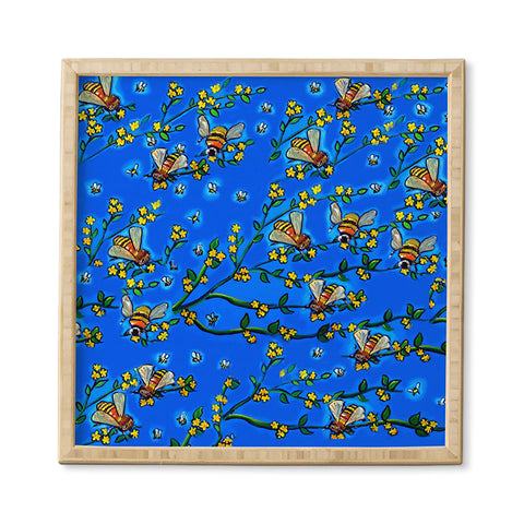 Renie Britenbucher Bees 1 Framed Wall Art