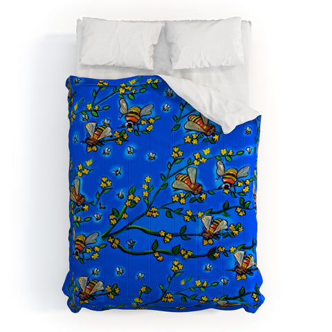 Renie Britenbucher Bees 1 Comforter