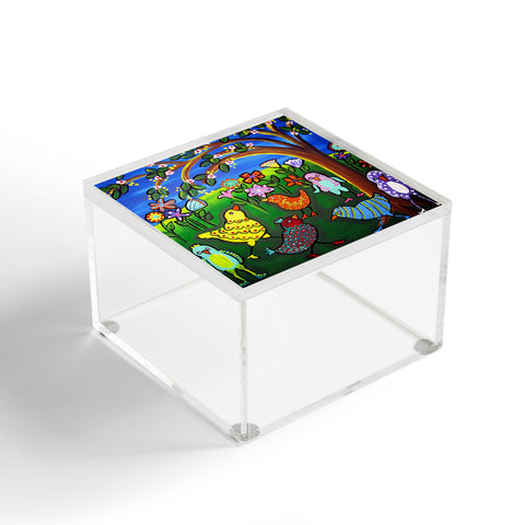 Renie Britenbucher Birdies and Blossoms Acrylic Box