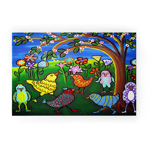 Renie Britenbucher Birdies and Blossoms Welcome Mat